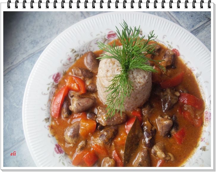 Sercowo-paprykowy gulasz Eli Sercowo-paprykowy gulasz Eli