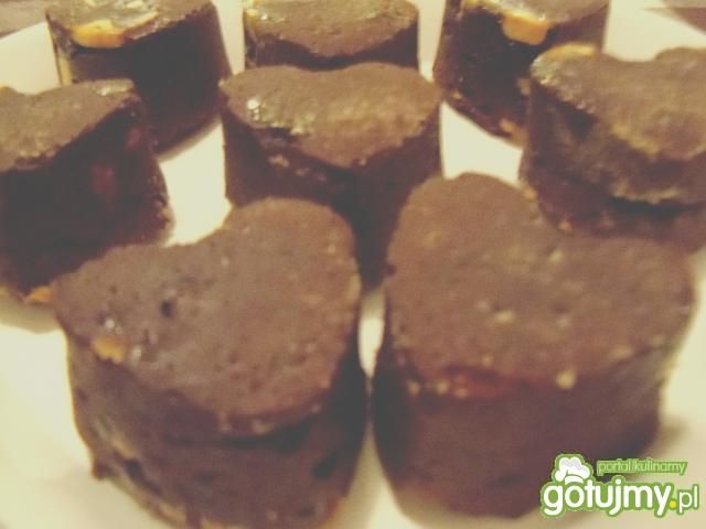 Serduszka-brownies  Serduszka-brownies