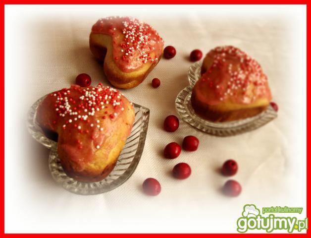 Serduszkowe bułeczki Serduszkowe bułeczki