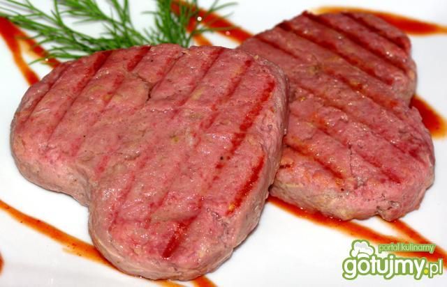Serduszkowe burgery wołowe 