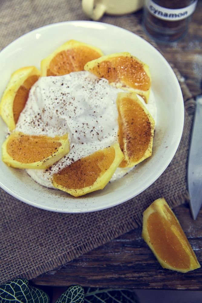 Serek Budwigowy pomarańczowo-cynamonowy 