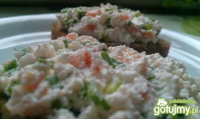 Serek Łososiowy ze szczypiorkiem 