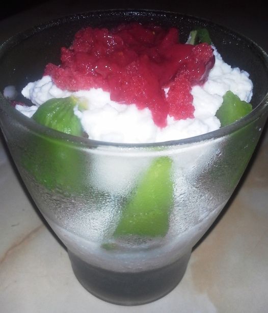 Serek ricotta z kiwi Serek ricotta z kiwi