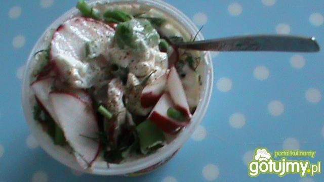 Serek wiejski na kolację Serek wiejski na kolację