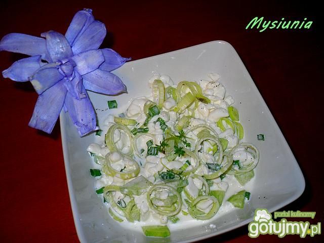 Serek wiejski z porem