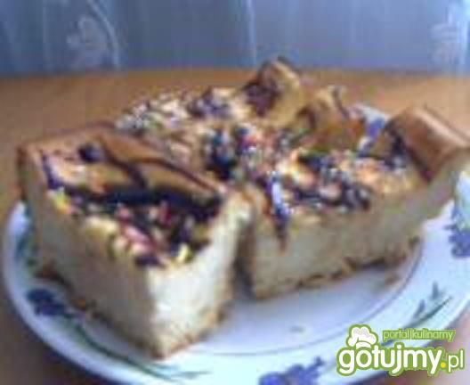 Serniczek na kruchym cieście Serniczek na kruchym cieście