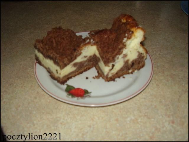 Serniczek po królewsku Pocztylionka:)