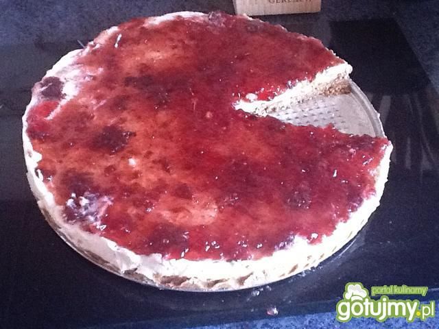 Serniczek waniliowo-czereśniowy