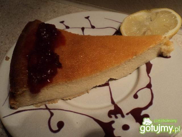 Serniczek z waniliową nutką i cytrynowym