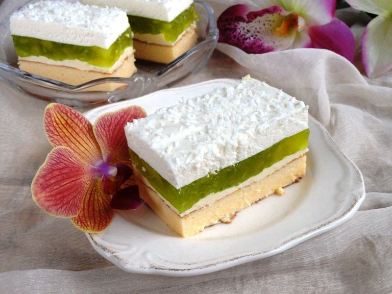 Serniczek "zielone jabłuszko"