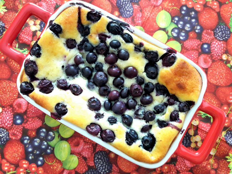 Serniczki z borówkami na ciepło 