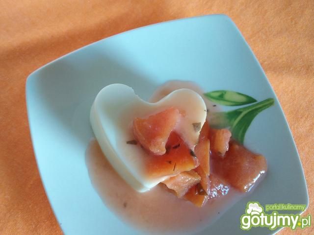 Serniczki z laurowymi brzoskwiniami Serniczki z laurowymi brzoskwiniami