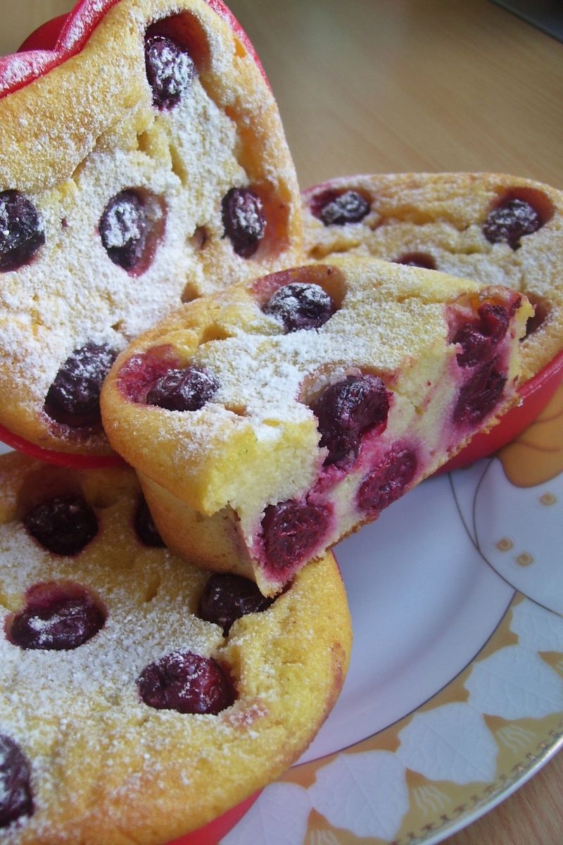 Serniczki z wiśniami