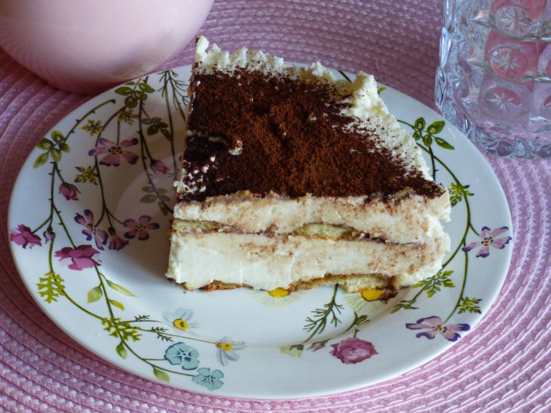 Sernik a'la tiramisu Sernik a'la tiramisu