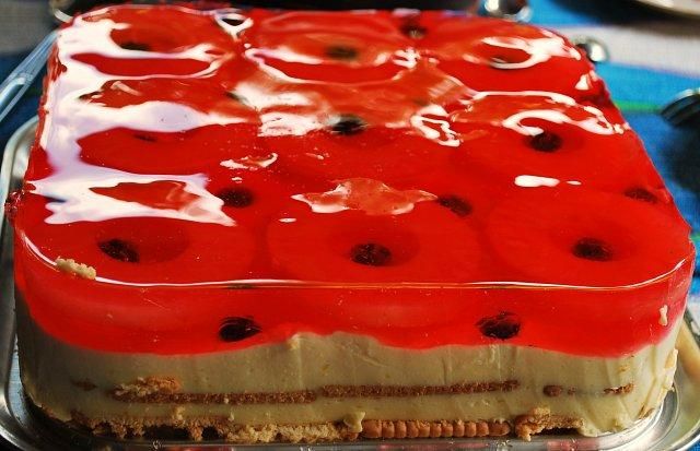 Sernik ananasowy na zimno