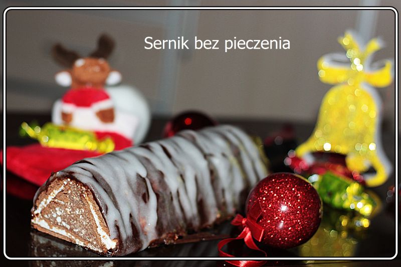 Sernik bez pieczenia, idealny na Boże Narodzenie Sernik bez pieczenia, idealny na Boże Narodzenie