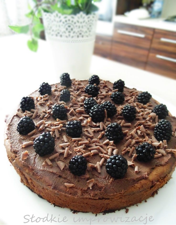 Sernik brownie na ciasteczkowym spodzie Sernik brownie na ciasteczkowym spodzie