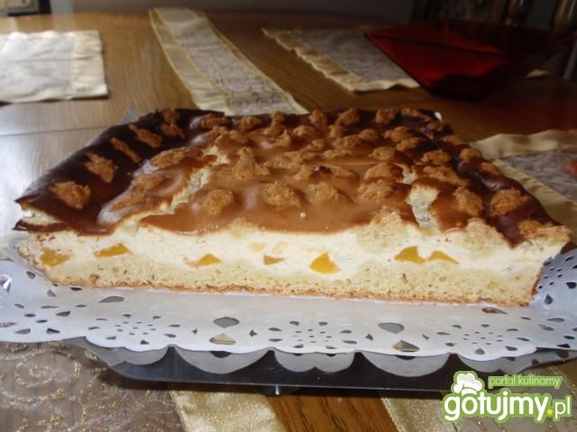 Sernik brzoskwiniowy wg gosi Sernik brzoskwiniowy wg gosi