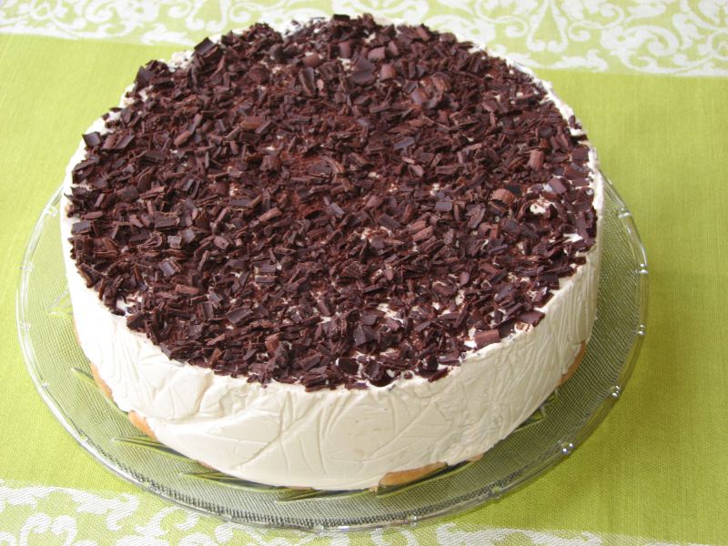 Sernik cappuccino bez pieczenia