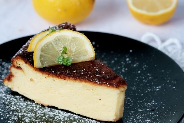 Sernik cytrynowy z kisielem