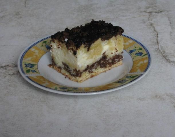 Sernik czarno-biały Sernik czarno-biały