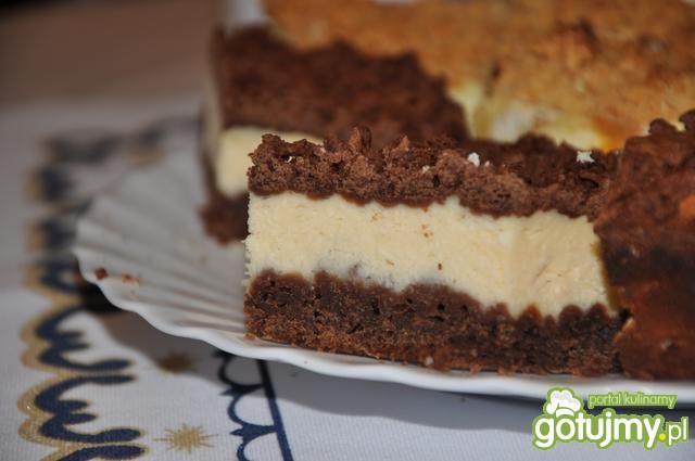 sernik czarno- biały sernik czarno- biały