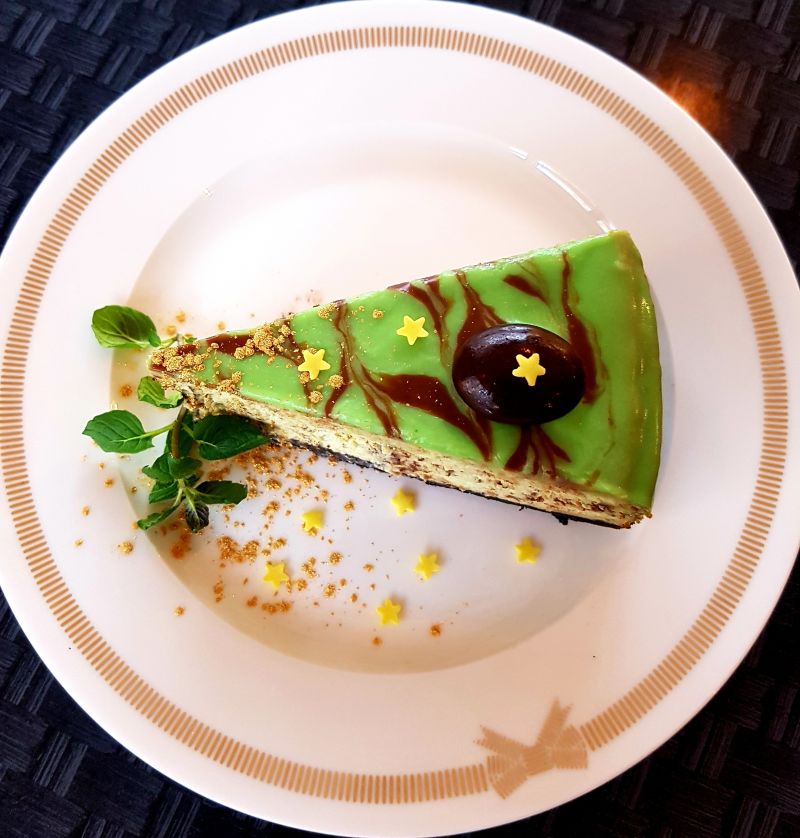 Sernik czekoladowo - miętowy Sernik czekoladowo - miętowy