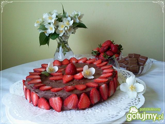 Sernik czekoladowy Sernik czekoladowy