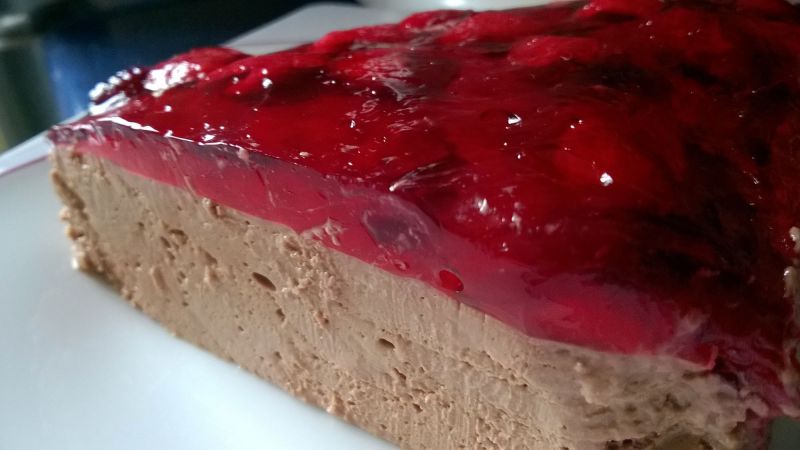 Sernik czekoladowy na zimno