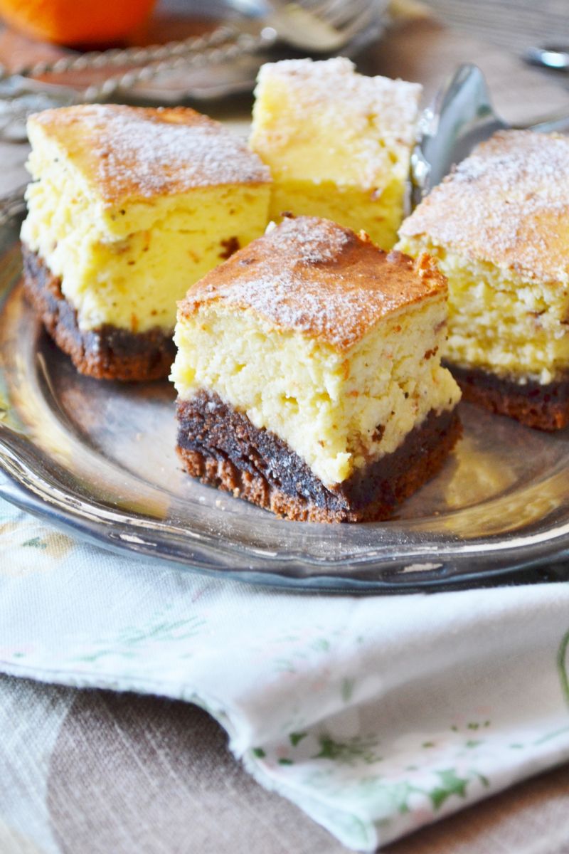 Sernik czeski na ciemnym cieście Sernik czeski na ciemnym cieście