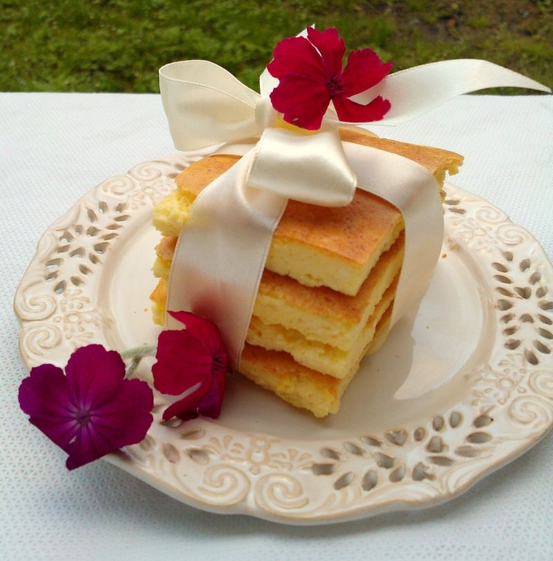 Sernik dukana z mlekiem