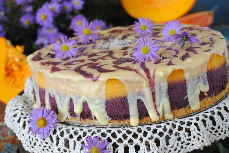 Sernik dyniowo- aroniowy