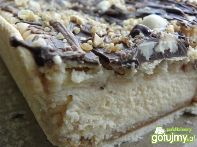 Sernik gotowany na herbatnikach