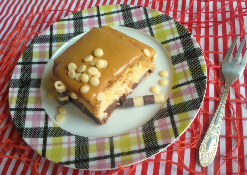 Sernik gotowany z krówką