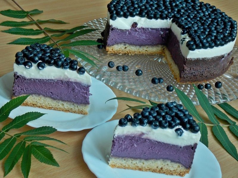 Sernik jagodowy Sernik jagodowy