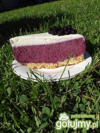 Sernik jagodowy na zimno