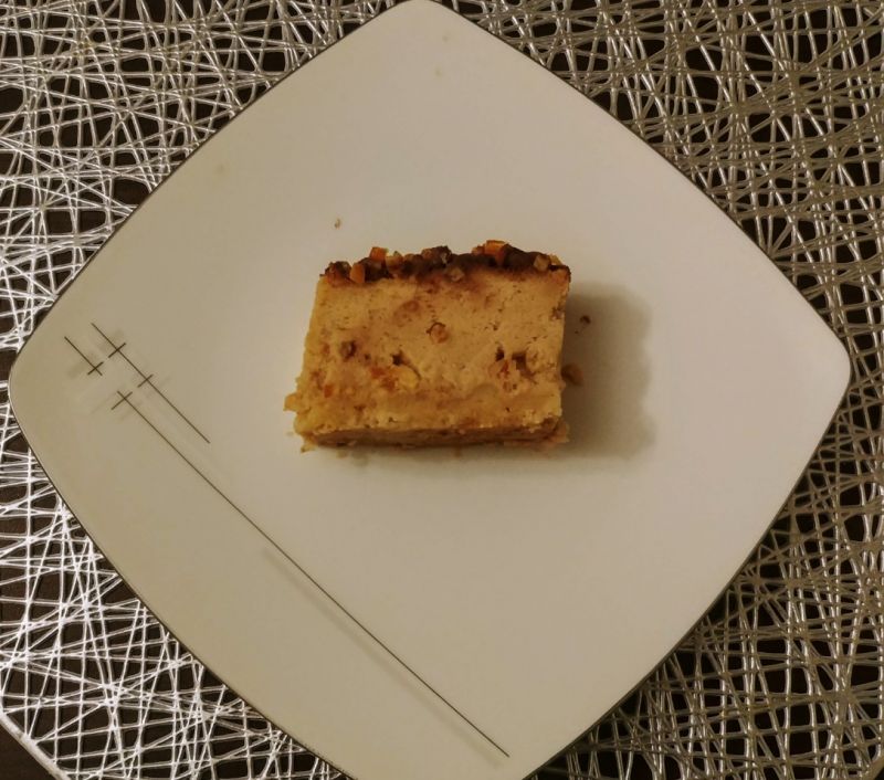 Sernik kajmakowy ze skórką pomarańczową Sernik kajmakowy ze skórką pomarańczową