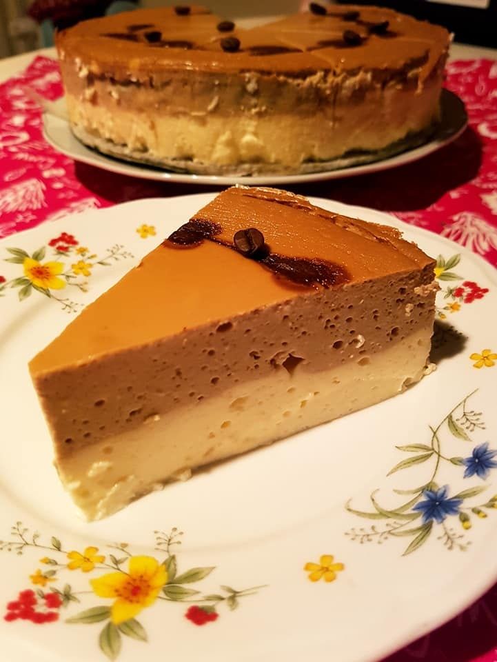 Sernik kawowy - dietetyczny