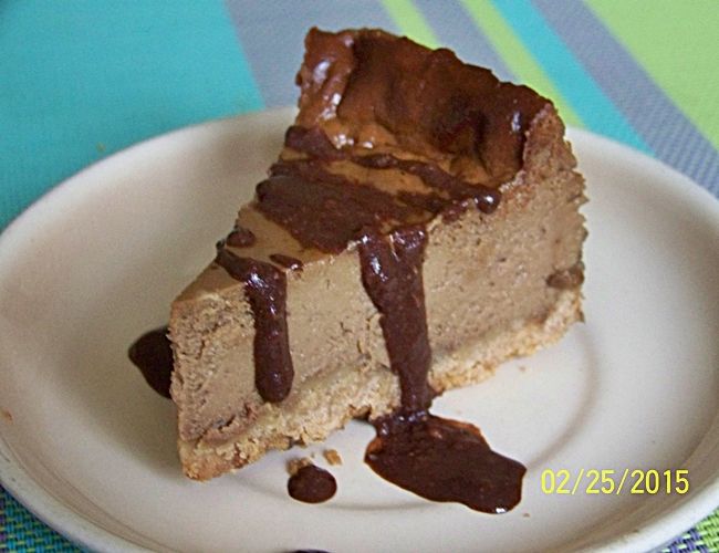 Sernik kawowy z czekoladą Sernik kawowy z czekoladą