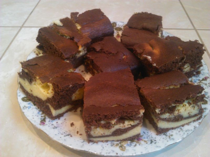 Sernik łaciatek Sernik łaciatek