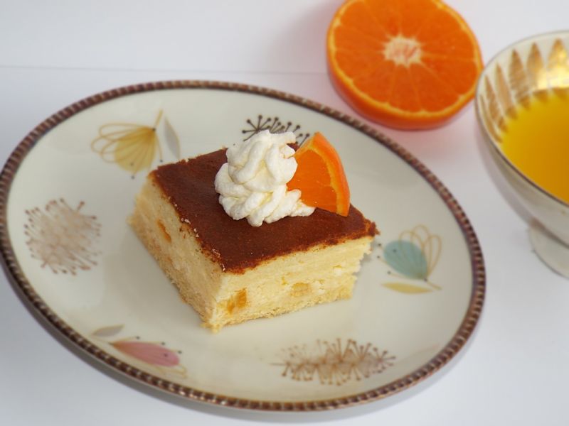 Sernik lekko pomarańczowy Sernik lekko pomarańczowy