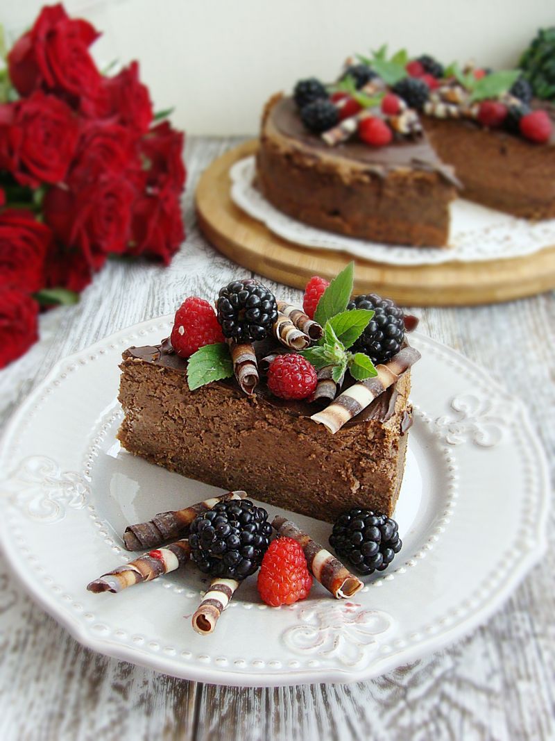 Sernik "leśne runo"