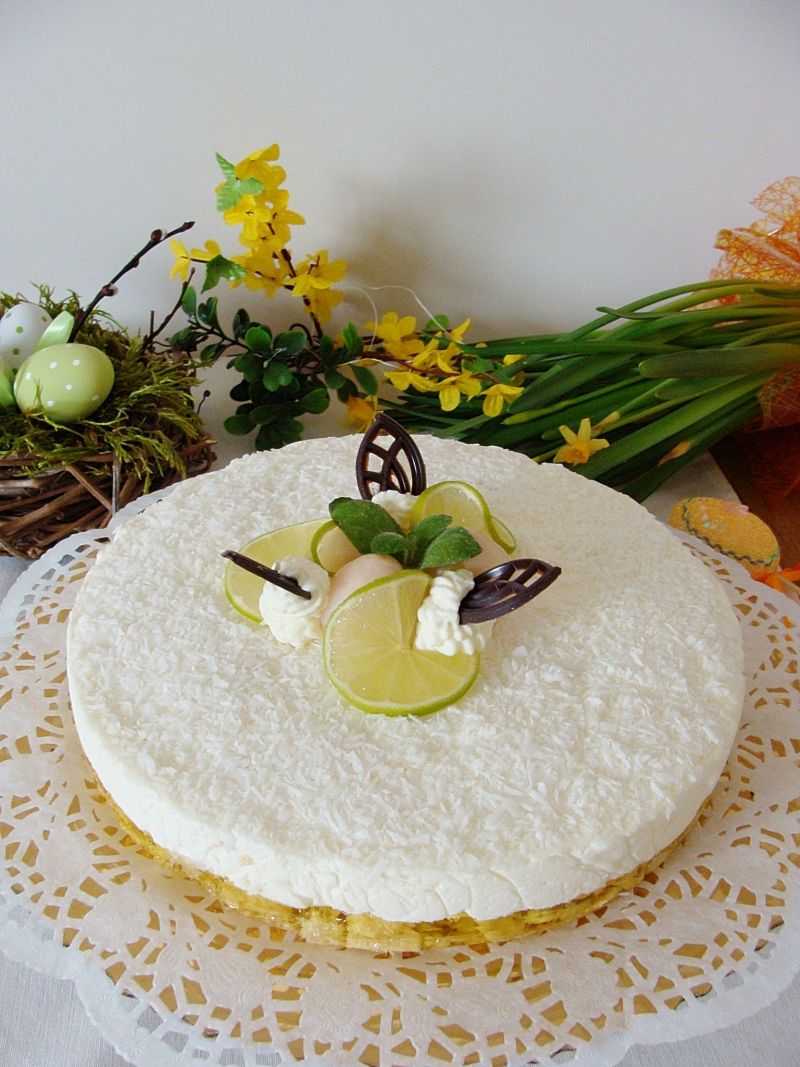 Sernik Limonka&Liczi Sernik Limonka&Liczi