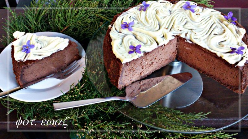 Sernik mocno czekoladowy Sernik mocno czekoladowy