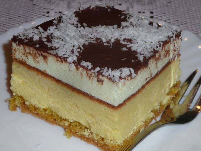 Sernik na biszkopcie