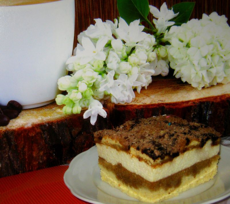 Sernik na biszkopcie