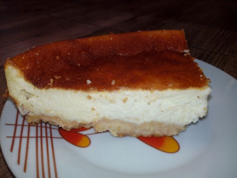 Sernik na  ciastkach maszynkowych Sernik na  ciastkach maszynkowych