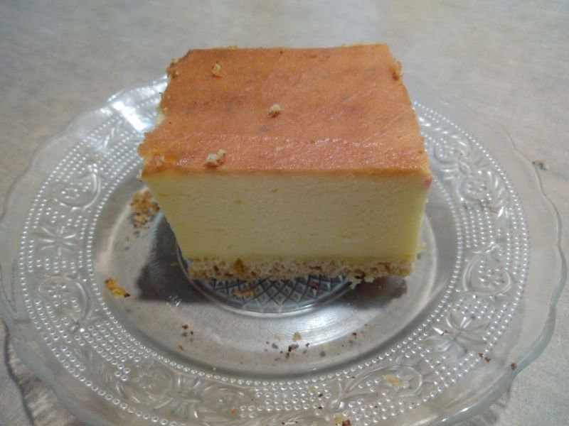 Sernik na kruchym cieście