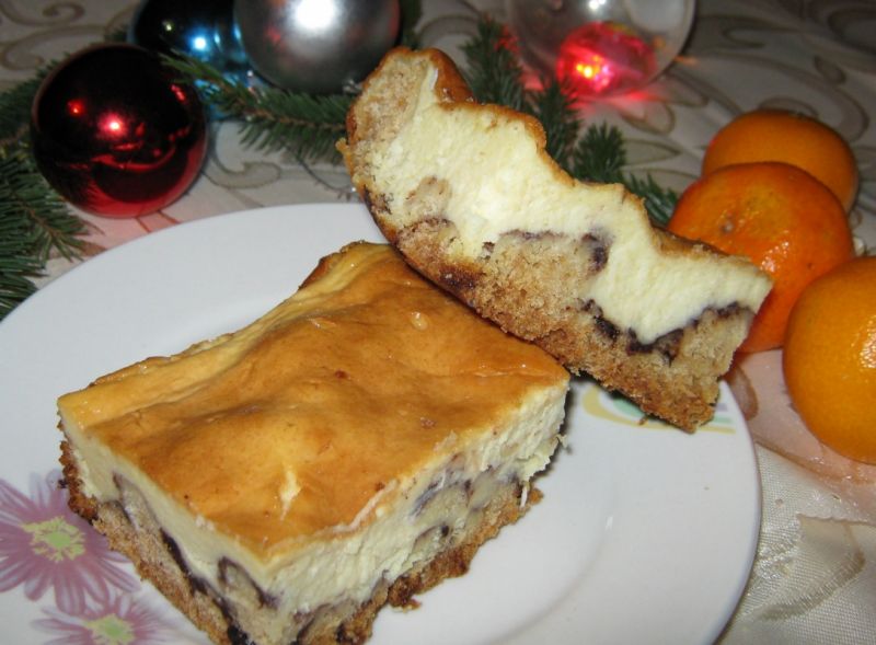 Sernik na kruchym spodzie