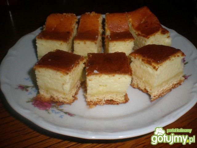 Sernik na kruchym spodzie